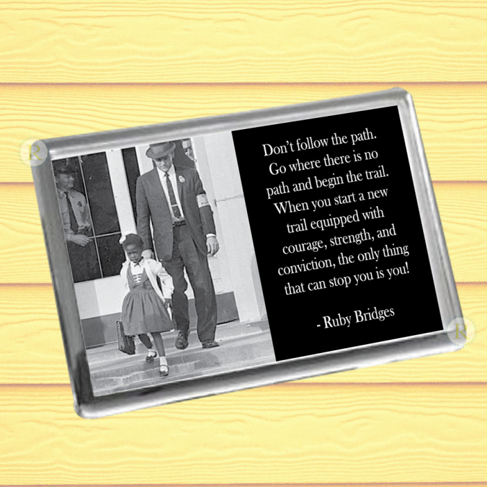 Ruby Bridges Fridge Magnet